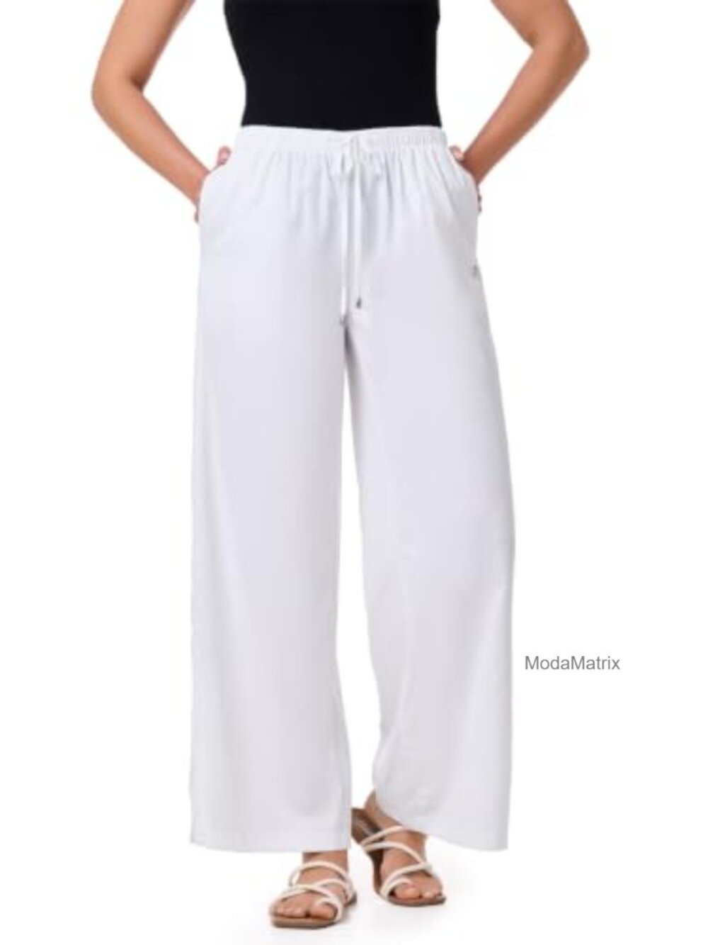 UPF 50+ Wide Leg Pants with Side Slits Petra